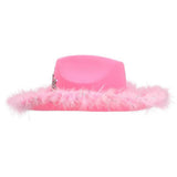 Boland - Blush Bandit LED Cowboy Hat - Women - Fancy Dress Central