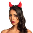 Boland - Red Devil Horns on a Headband - Adult - Fancy Dress Central