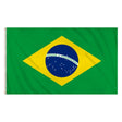Henbrandt - Brazil Flag (5ft x 3ft) - Fancy Dress Central
