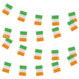 Wicked Costumes - 10m World Country Flag Rectangle Bunting (Ireland) - Fancy Dress Central