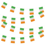 Wicked Costumes - 10m World Country Flag Rectangle Bunting (Ireland) - Fancy Dress Central