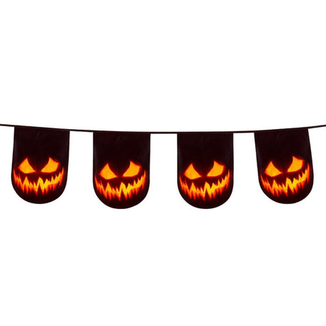 Boland - 6m Pumpkin Bunting - Fancy Dress Central