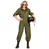 Fighter Jet Pilot Costume - Women