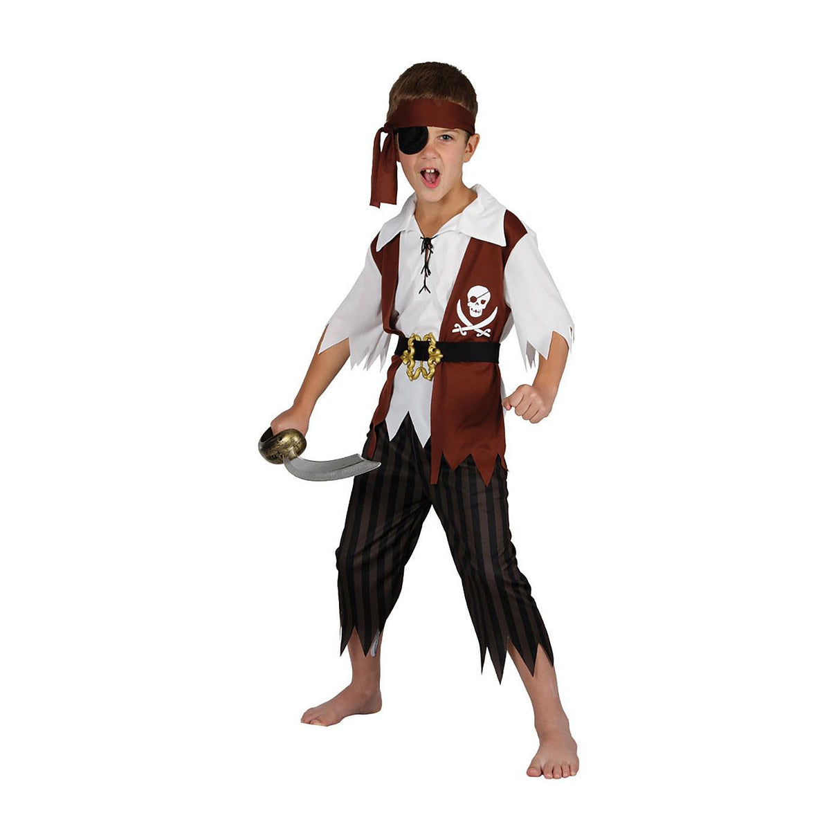 Cutthroat Pirate Costume - Boys