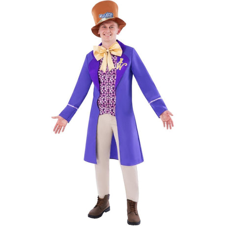 Rubies - Willy Wonka Costume - Men - Fancy Dress Central