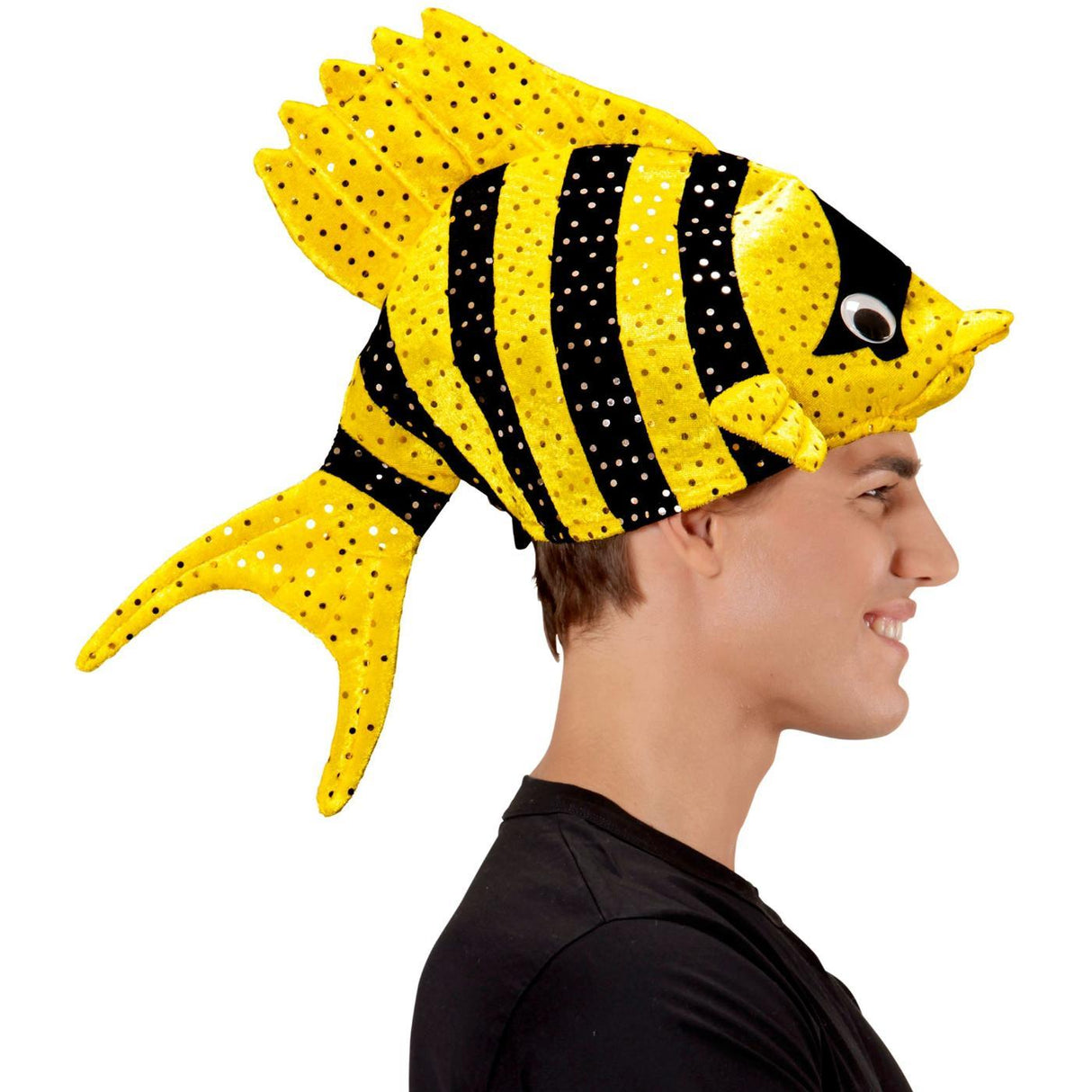 Tropical Fish Hat (Yellow) - Adult