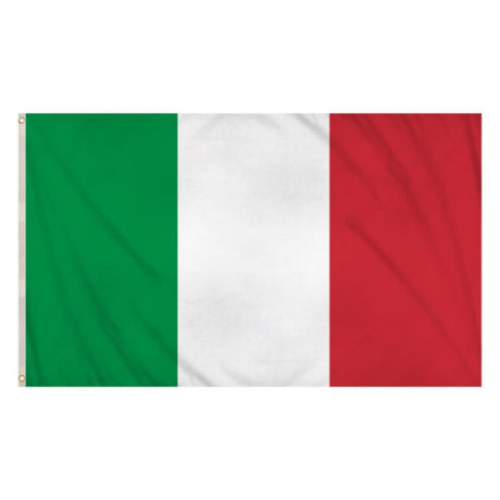 Henbrandt - Italy Flag (5ft x 3ft) - Fancy Dress Central