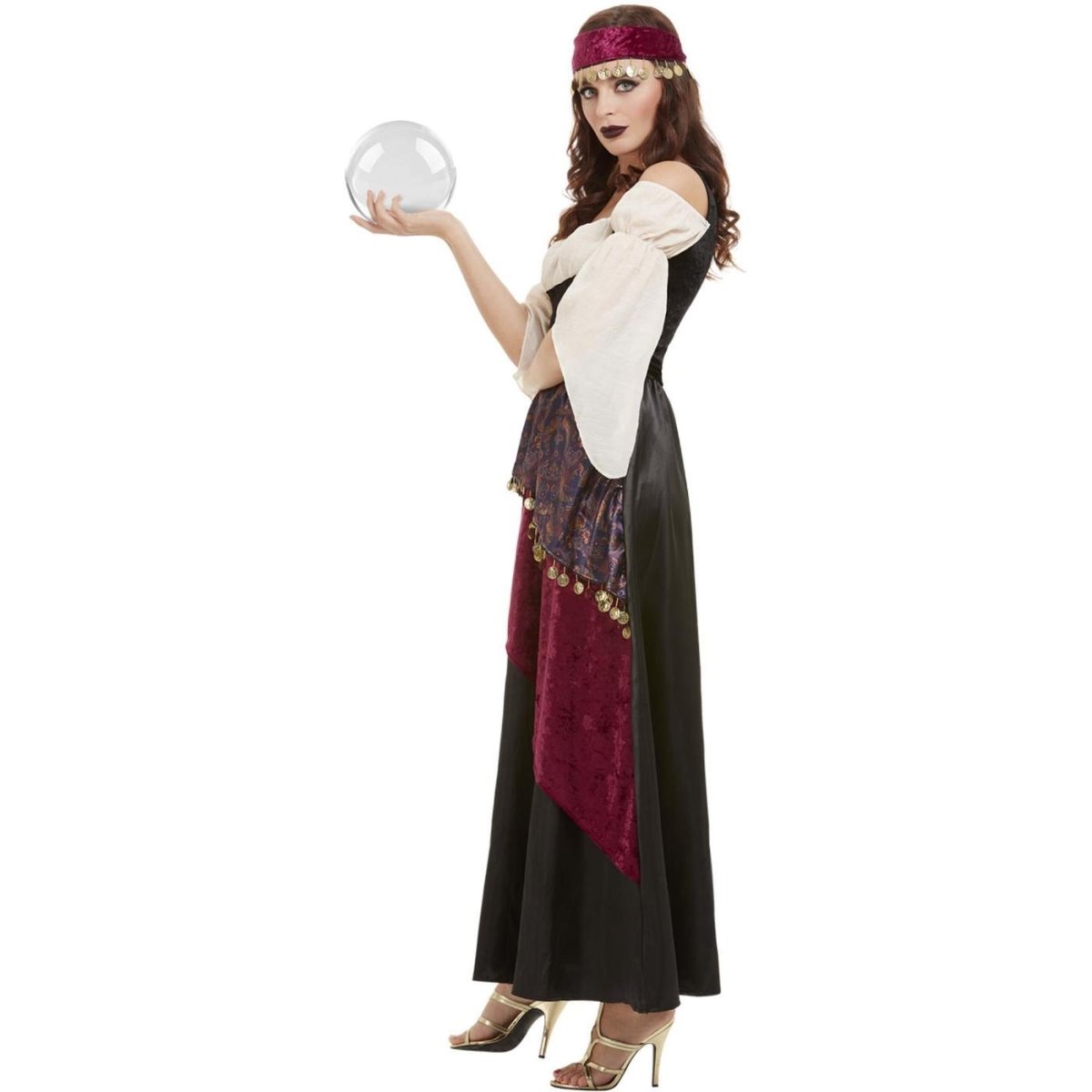 Smiffys - Deluxe Fortune Teller Costume - Women - Fancy Dress Central