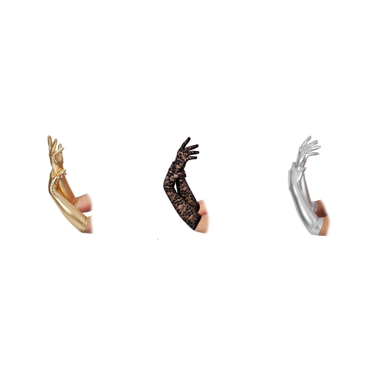 Long Elbow Gloves (44cm) - Women