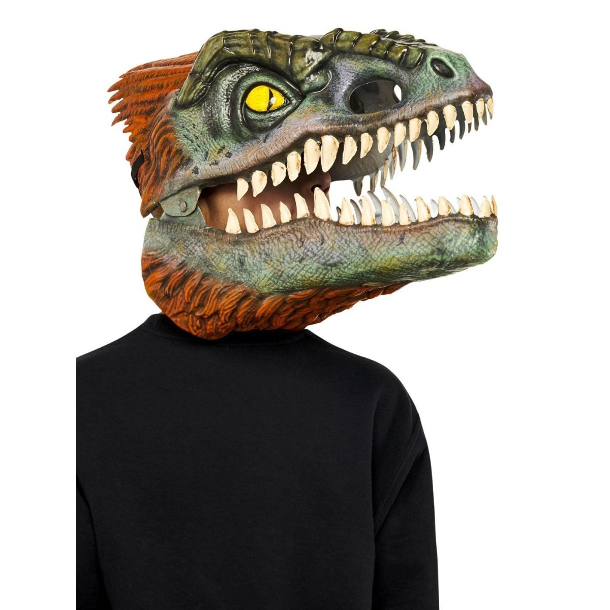 Rubies - Pyroraptor Moveable Jaw Mask - Child - Fancy Dress Central