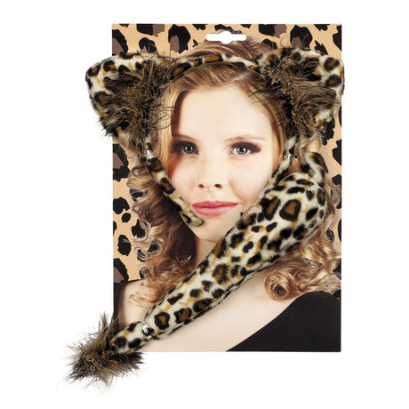 Boland - Leopard Ears & Tail - Adult - Fancy Dress Central