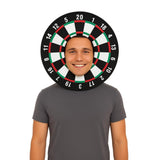 Henbrandt - Novelty Dartboard Head - Adult - Fancy Dress Central