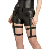 Wicked Costumes Ltd - Sexy Cop Utility Belt with Leg Straps - Women - Fancy Dress Central