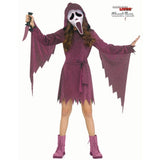 Wicked Costumes - Ghost Face Raspberry Glitter Costume - Girls - Fancy Dress Central