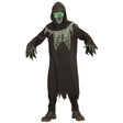 Widmann - Grim Reaper Light Up Eyes Costume - Child - Fancy Dress Central