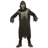 Widmann - Grim Reaper Light Up Eyes Costume - Child - Fancy Dress Central