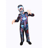 Glow in the Dark Gamer Skeleton Costume - Child