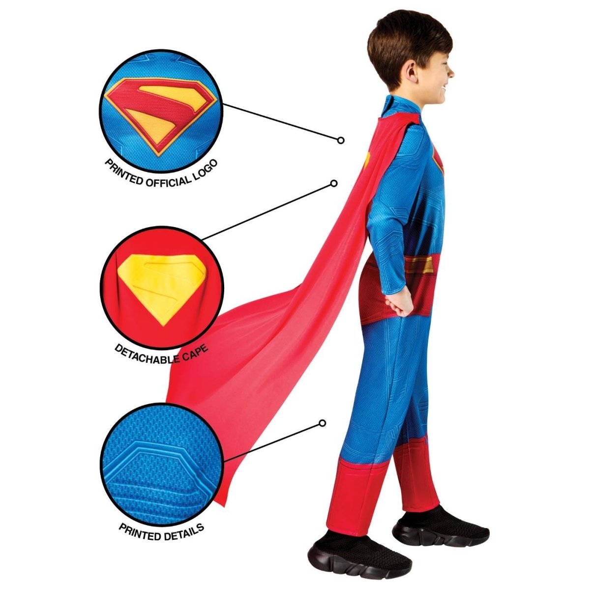 Rubies - Superman Costume - Boys - Fancy Dress Central