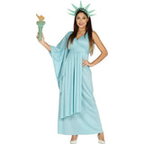 Fiestas Guirca - Statue of Liberty Costume - Women - Fancy Dress Central