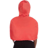 Rubies - Short Hooded Cape (Red) - Women - Fancy Dress Central