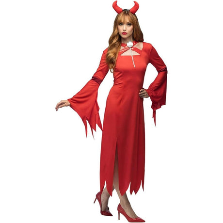 Boland - Lady Lucifer Devil Costume - Women - Fancy Dress Central