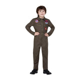 Smiffys - Top Gun Fighter Pilot Costume - Boys