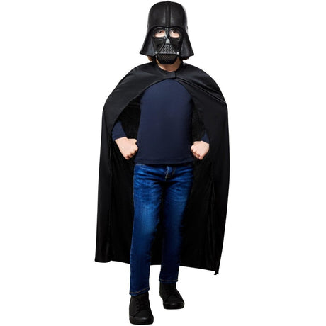 Rubies - Darth Vader Cape & Mask - Boys - Fancy Dress Central