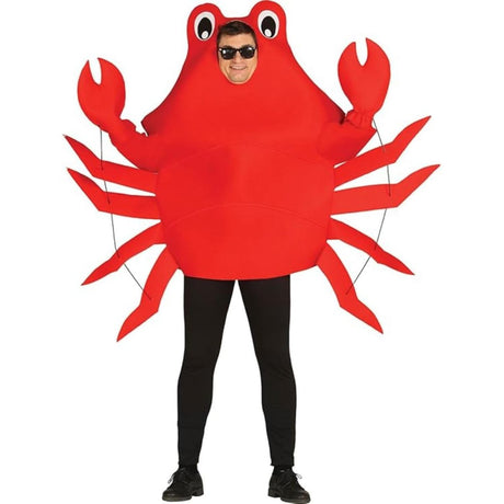 Fiestas Guirca - Crab Costume - Men - Fancy Dress Central