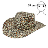 Boland - Wild Leopard Cowboy Hat - Adult - Fancy Dress Central
