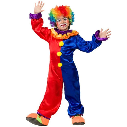 Boland - Zeppy Clown Costume - Child - Fancy Dress Central