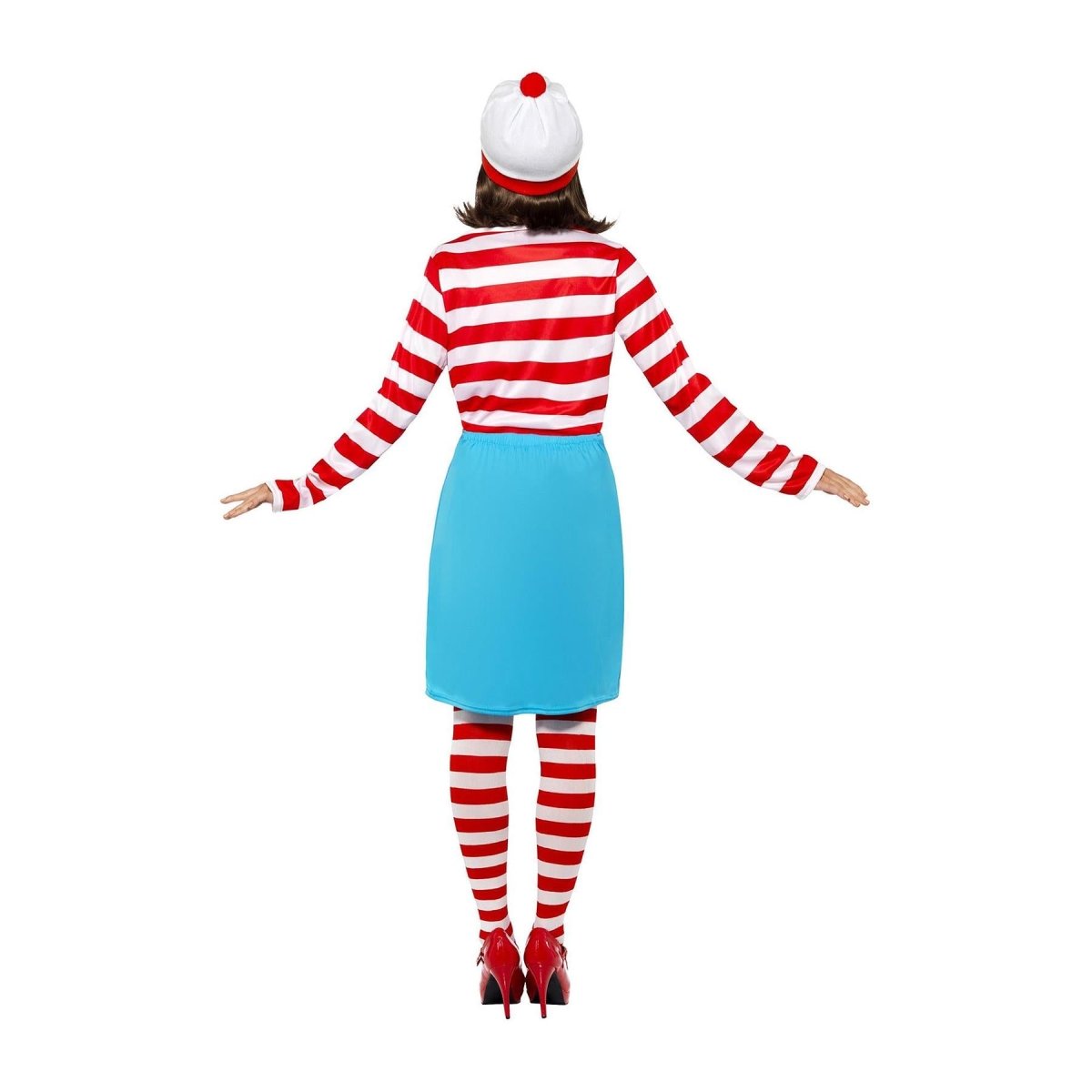 Smiffys - Where's Wally? Wenda Costume - Women - Fancy Dress Central