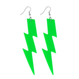 Boland - Lightning Flash Earrings (Green) - Women - Fancy Dress Central