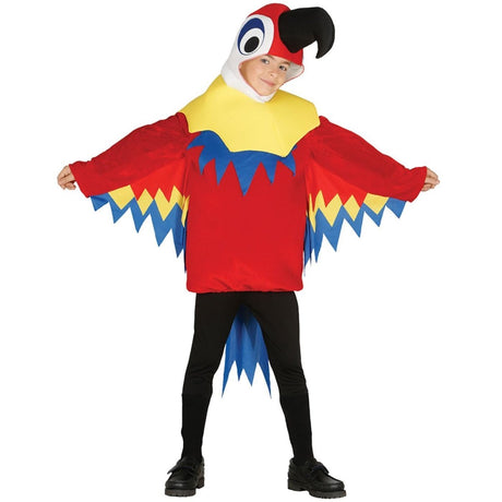 Fiestas Guirca - Parrot Costume - Child - Fancy Dress Central