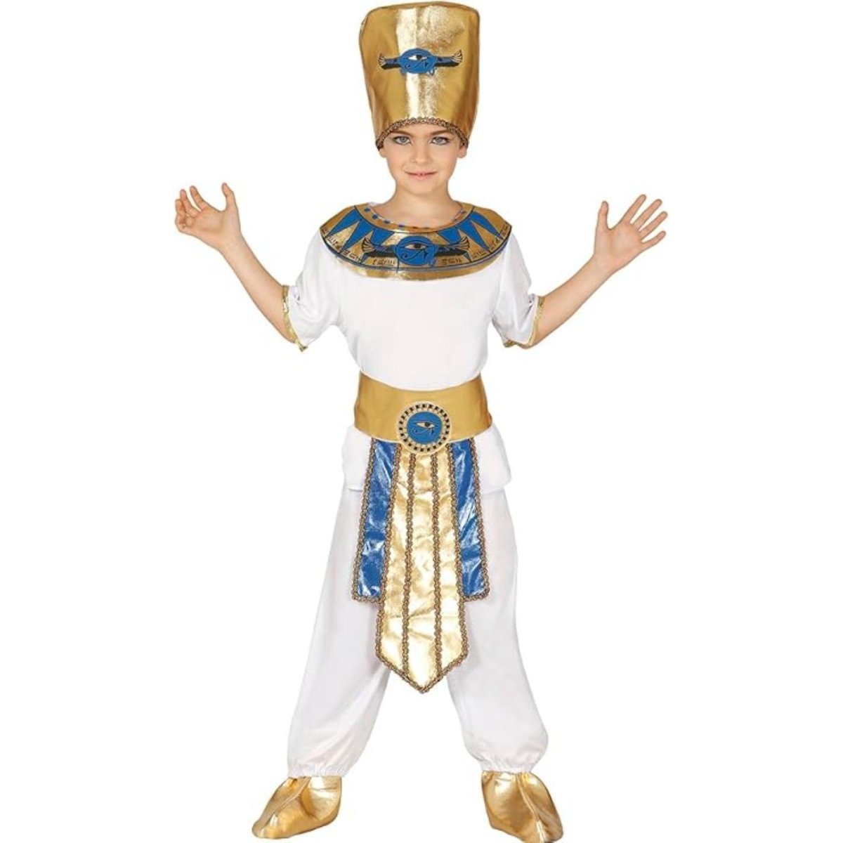 Fiestas Guirca - Egyptian Pharaoh Costume - Boys - Fancy Dress Central