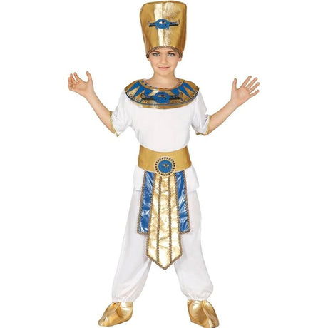 Fiestas Guirca - Egyptian Pharaoh Costume - Boys - Fancy Dress Central