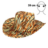 Boland - Wild Tiger Cowboy Hat - Adult - Fancy Dress Central