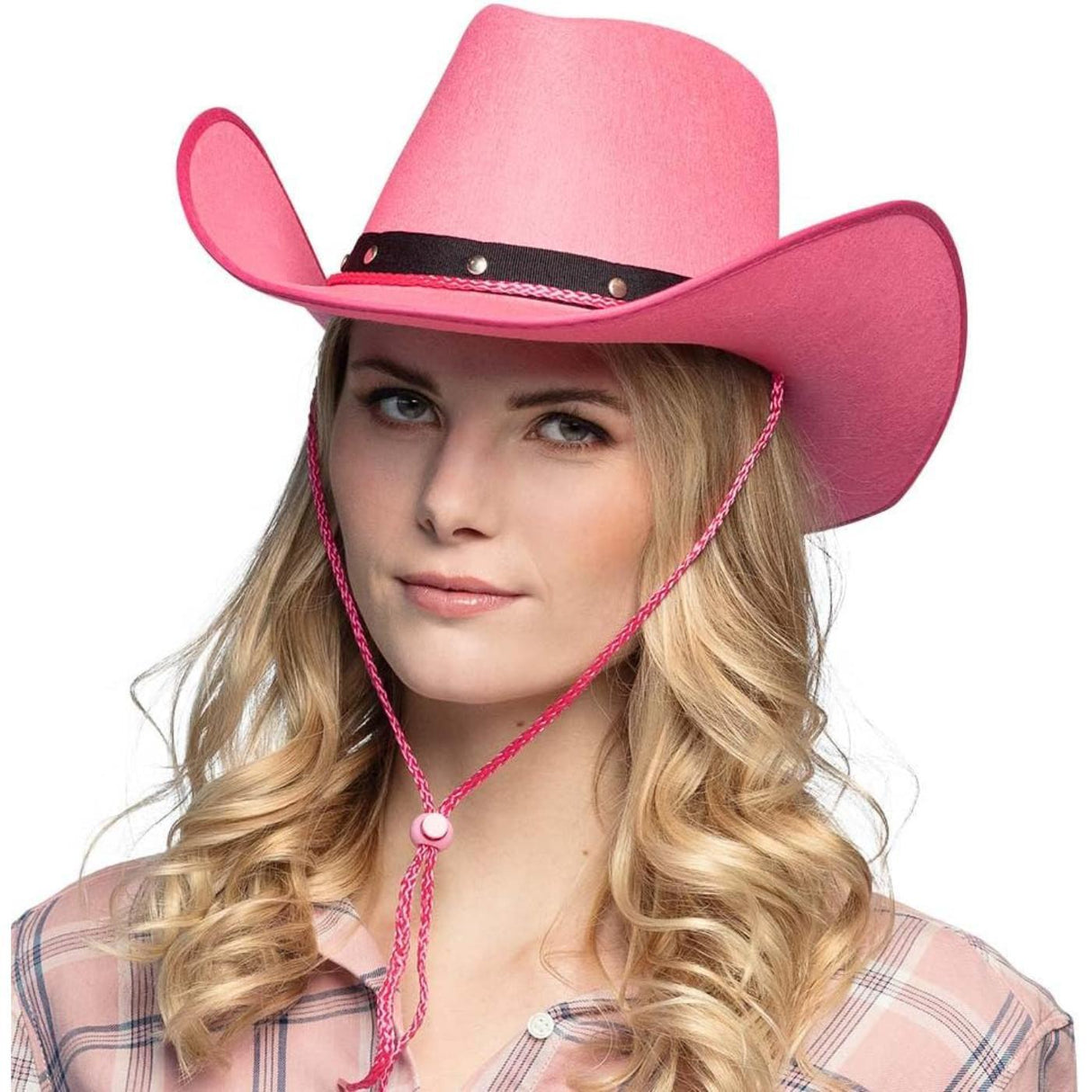 Wichita Cowboy Hat (Hot Pink) - Adult