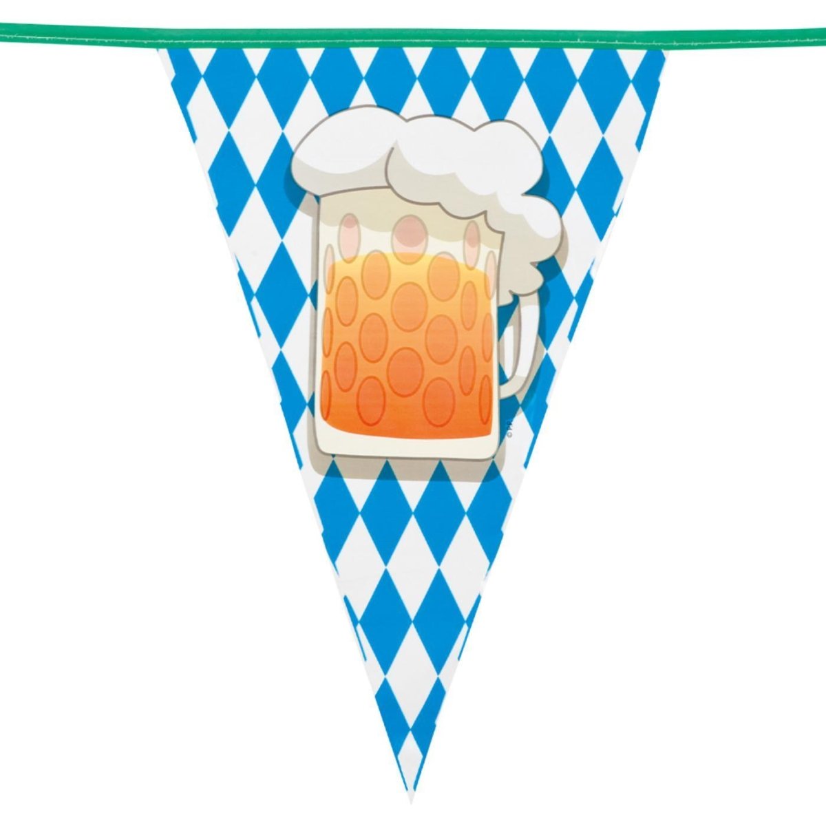 Boland - 6m Beer Party Triangular Bunting - Fancy Dress Central