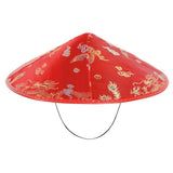 Fiestas Guirca - Japanese Style Conical Hat - Women - Fancy Dress Central