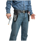 Cowboy Guns, Belt & Holster (Black) - Adult