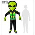 Widmann - Space Alien Costume - Child - Fancy Dress Central