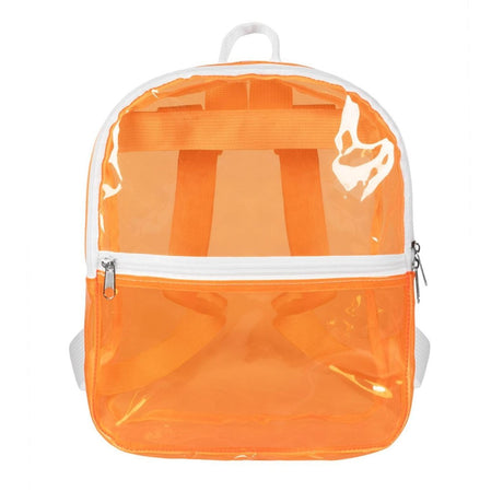 Fancy Dress Central - Clarity Backpack (Neon Orange) - Adult - Fancy Dress Central