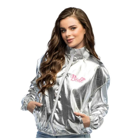Boland - Bride Jacket (Silver) - Women - Fancy Dress Central