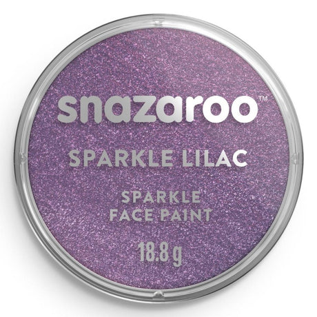 Snazaroo - Sparkle Face Paint (18ml) - Purple - Fancy Dress Central