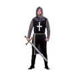 Wicked Costumes - Medieval Knight Costume (Black) - Men - Fancy Dress Central