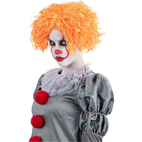 Smiffys - IT Chapter 2 Pennywise Wig - Women - Fancy Dress Central