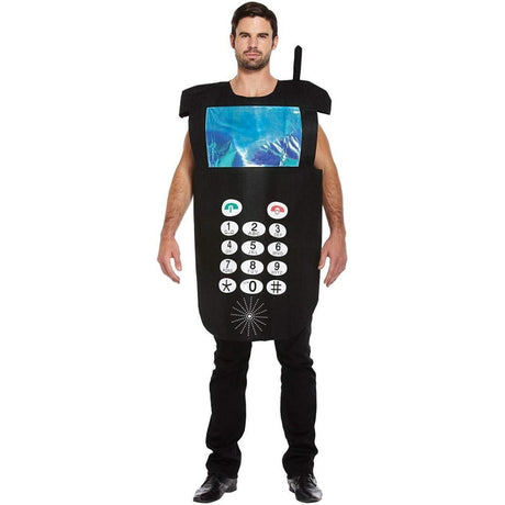 Henbrandt - Mobile Phone Costume - Adult - Fancy Dress Central