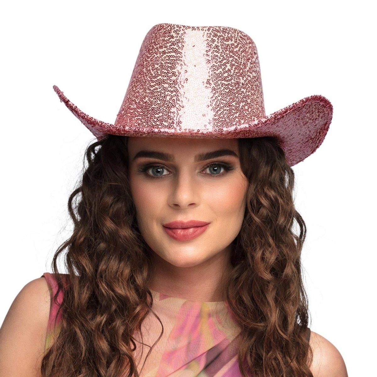 Fancy Dress Central - Rodeo Party Cowboy Hat (Light Pink) - Adult - Fancy Dress Central