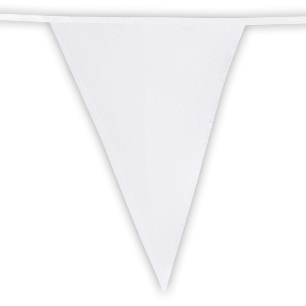 Boland - 10m Tri - Colour Fabric Triangular Bunting - Fancy Dress Central