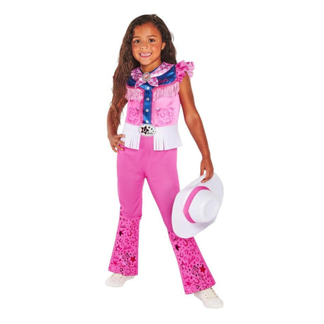 Rubies - Barbie Cowgirl Costume - Girls - Fancy Dress Central